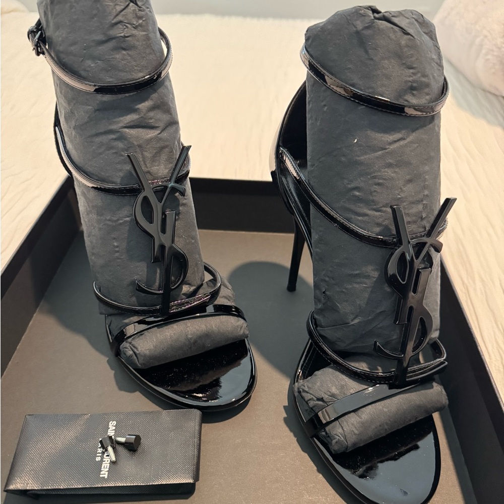 YSL Cassandra Heels